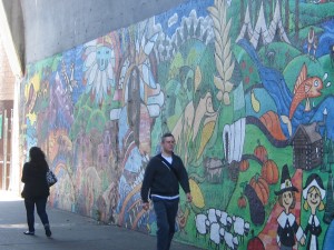 mural in Astoria