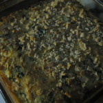 kale and fennel gratin